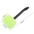 thumbnail image 3 of Car Window Cleaner Brush Kit Windshield Wiper Microfiber Brush Auto Cleaning Wash Tool with Long Handle Car Accessories Interior (Green), 3 of 7