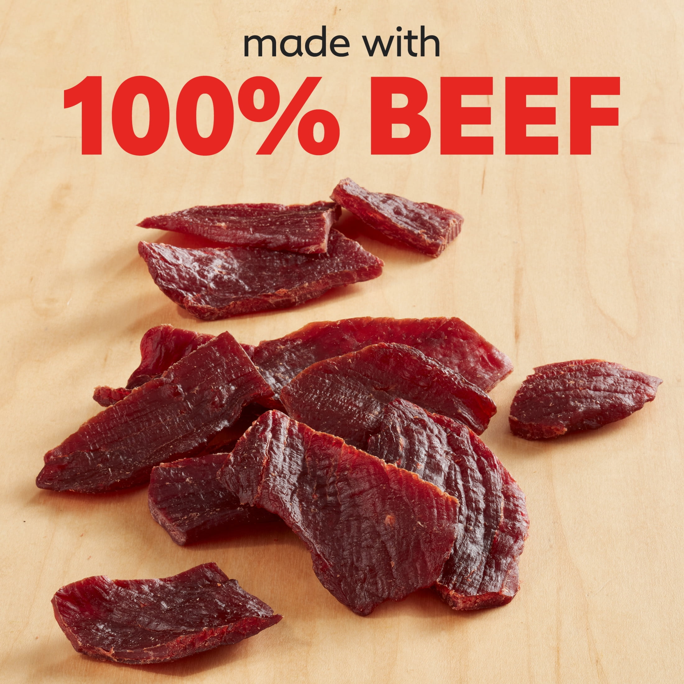 Jack Link's Beef Jerky, 100% Beef, Original, 2.85 oz, 10g of Jack Link's Beef Jerky, 100% Beef, Original, 2.85 oz, 10g of