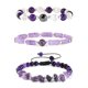 thumbnail image 1 of 3 pulseras ajustables para yoga Friendshi, pulsera elástica de cristal para mujeres y hombres, 1 of 5