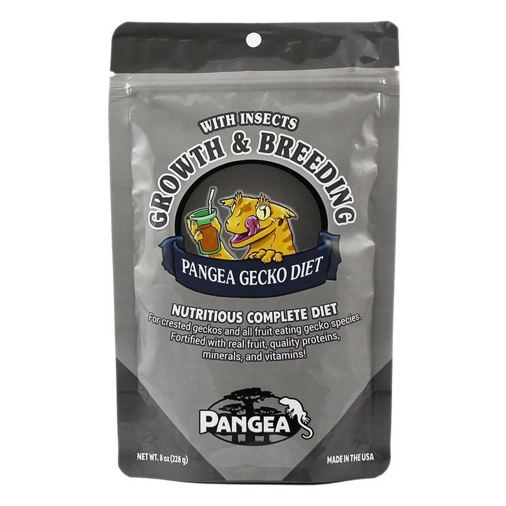Pangea Fruit Mix Crested Gecko Diet; Growth and Breeding, 2 oz