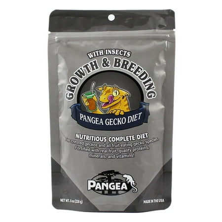 Pangea Fruit Mix Crested Gecko Diet; Growth and Breeding, 8