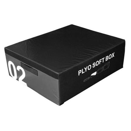 Fitness Plyometric Plyo Jumping Foam 3 in 1 Soft Box for Jump Training Skipping, Exercise, Crossfit 35" x 12" x 30"