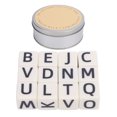 thumbnail image 2 of Juego De Dados De 12 Letras, Juego Creativo De Hierro ABS, Diversión De Dados De Letras Inglesas Para El Hogar, 2 of 7