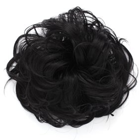 Onedor Synthetic Hair Bun Extension Donut Chignon Hairpiece Wig