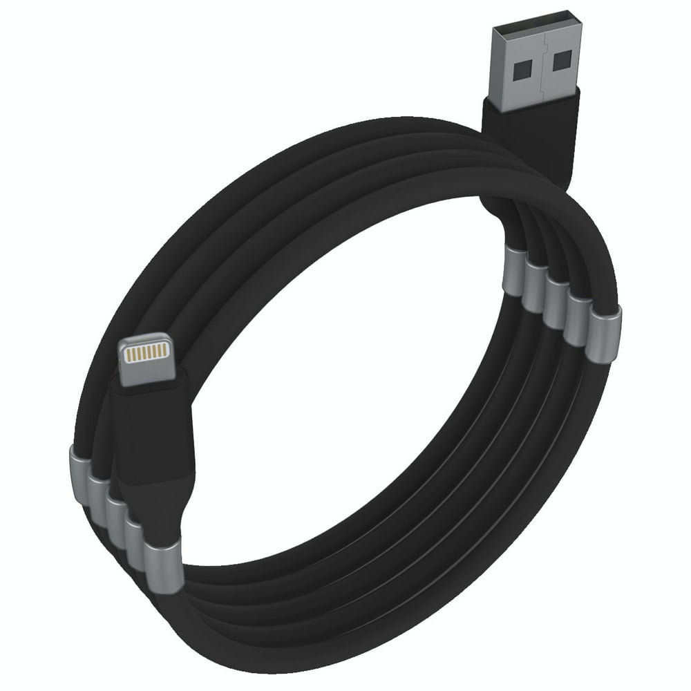 Winding Lightning Cable