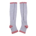 thumbnail image 2 of 1 Pair Womens Mens Compression Socks Support Stockings Gray XXL, 2 of 7