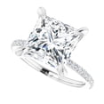 thumbnail image 5 of Princess Cut Lab Grown Diamond Engagement Ring Solitaire 2.25 Carats, 5 of 5