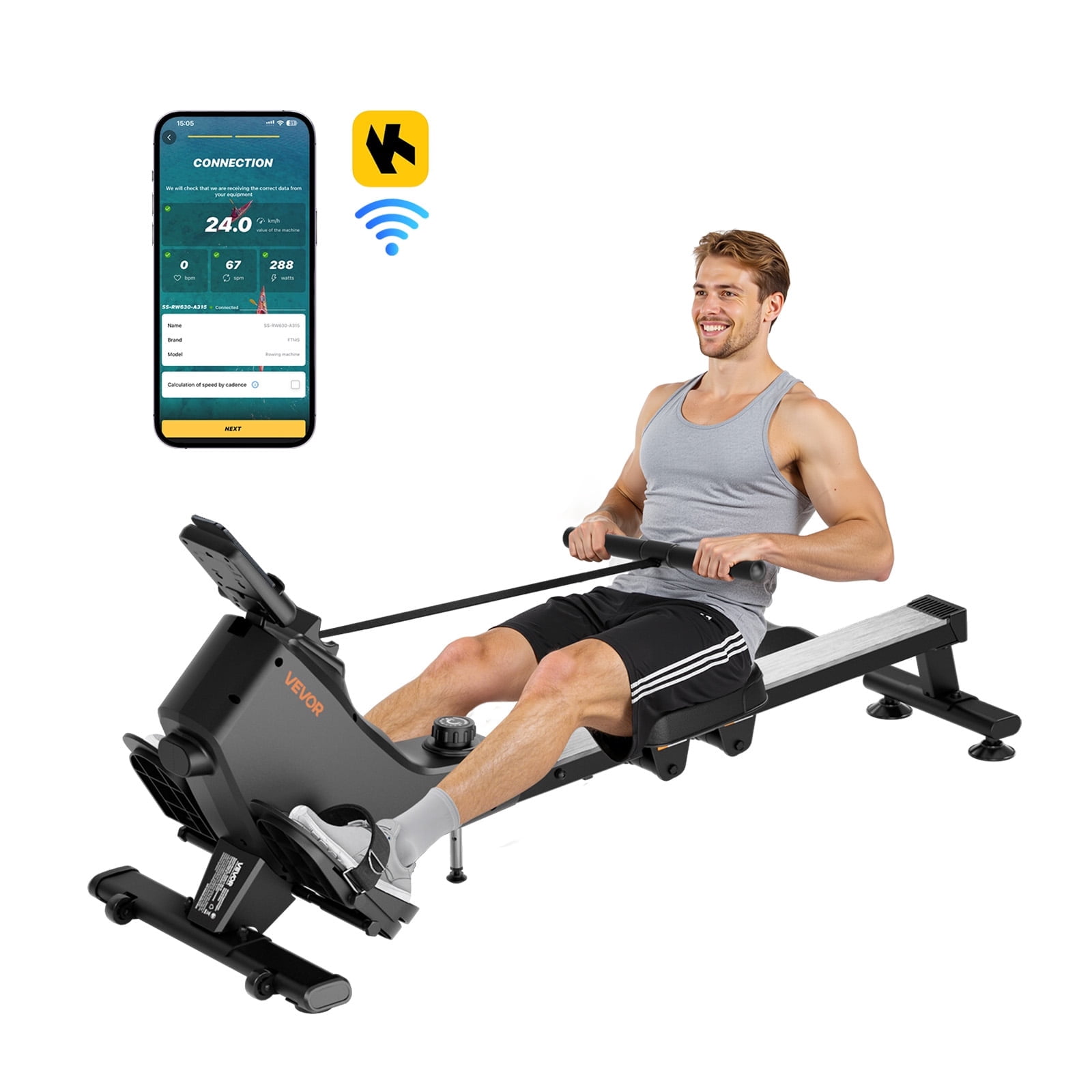 XTERRA Fitness ERG160 Rower - Walmart.com