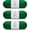 Emerald Green, variant on BATELO Soft Royal Blue Yarn 1008 Yards - 3 Pack Acrylic Yarn of 200g/7.5oz - 4 Medium (Worsted) - Crocheting, Knitting, Amigurumi, Craft