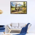thumbnail image 3 of Wdftyju Kit de pintura de diamante 5D, tren de campo DIY, taladro redondo completo, imagen de mosaico, pared Wdftyju 6ct6ju8zv3dp4gr6, 3 of 9
