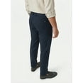 thumbnail image 3 of Men's Light-Weight Cotton Blend Dress Pants - Breathable Straight Fit for Office & Travel, 3 of 7