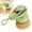 A, variant on Green Steel Wool Automatic Liquid-Dispensing Press-Type Cleaning Brush - Heavy-Duty Kitchen Cleaning