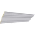 thumbnail image 4 of 3 7/8"H x 3 7/8"P x 5 1/2"F x 94 1/2"L Dublin Traditional Crown Moulding, 4 of 14