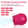 thumbnail image 6 of Rose Toy for Woman 2024 Upgraded Female Rose Flower with 10 Gears USB Rechargeable Valentine's Day Gift for Adult Red Stimulator Holiday Gifts for Women Red, 6 of 18