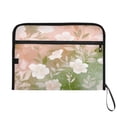 thumbnail image 7 of Accordion File Organizer with Zip Closure 13 Pockets Expanding File Folder Letter A4 Paper Document Organizer for Home Office Gradient Elegant Floral, 7 of 7