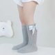 thumbnail image 3 of 5 pares de calcetines hasta la rodilla para bebés, medias con lazo para niños pequeños, calcetines antideslizantes para recién nacidos, adecuados para primavera, verano y otoño, 3 of 5