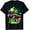 Black-9, variant on Creativity Quote T shirt Creativity is intelligence having fun with Colorful Splashes Graphic Tee Unisex Tee