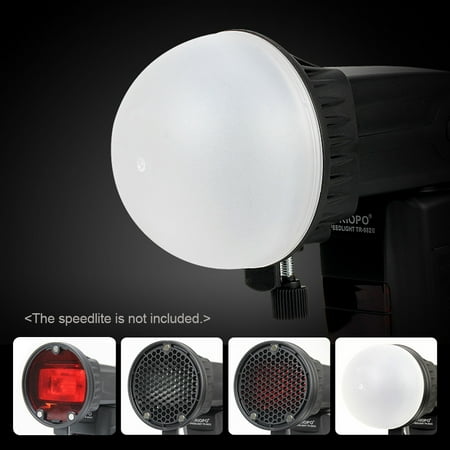 Image of TRIOPO Reflector With Universal Mount Kit With Universal Diffuser Ball + Mount Adapter + Ball + + Universal Mount Adapter + 4pcs Color + + 4pcs Speedlite Kit With Adapter + Diffuser