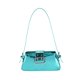 thumbnail image 5 of Bolso de hombro para mujer, bolso de mano brillante, ligero, con cremallera, bolso de hombro de verano para viaje Verde, 5 of 9