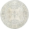 thumbnail image 5 of Livabliss Washable Rugs for Living Room, 7ft Round Lillian Traditional Oatmeal Round Area Rug, Bedroom Dining Room Home Decor Stain Resistant Carpet (6'7" x 6'7"), 5 of 9