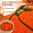 thumbnail image 4 of Pumpkin-Shaped Bath Mat, Soft Absorbent Non-Slide Floor Rug for Halloween, Fall and Thanksgiving Entryway, Bathroom and Seasonal Home Decor, 4 of 6