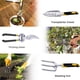 thumbnail image 3 of Juego de herramientas de jardinería para plantas de interior, 9 piezas con mango ergonómico y práctica bolsa de transporte, herramientas duraderas de acero inoxidable para su oasis verde, 3 of 5
