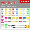 thumbnail image 4 of 306Pcs Car Fuses Assortment Kit Aluminum Sheet 2‑35A M + S With Circuit Tester, 4 of 7