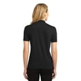 thumbnail image 2 of Port Authority L455 Ladies Rapid Dry Polo, Jet Black, XS, 2 of 2