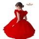 thumbnail image 1 of Vestidos de princesa blancos para niñas de flores para bodas, fiesta de cumpleaños elegante para niños, vestido de graduación, manga de pétalo, disfraz de rendimiento para niños 3T (etiqueta 100) Gao Jinjia LED, 1 of 2