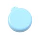 thumbnail image 2 of Pisexur Belleza Maquillaje Cepillo de pelo plegable romántico color macarrón con espejo, redondo, portátil, de bolsillo, mini peine masajeador, tamaño de viaje, para mujerepara mujeres y hombres, 2 of 2