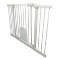 thumbnail image 4 of Puerta para niños para escaleras, puerta, valla para bebés y mascotas, 78 cm, cierre automático, puerta para bebés con doble bloqueo ajustable, 4 of 14