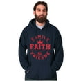 thumbnail image 3 of Christian Family Faith Friends Flag Hoodie Sweatshirt Women Men Brisco Brands S, 3 of 6