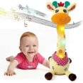 thumbnail image 1 of Musical Giraffe Toy, Dancing Singing Giraffe Plush, Repeats What You Say, Interactive Toy Giraffe Stuffed Animal, 1 of 5