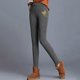 thumbnail image 3 of Gibobby Pantalones mujer invierno Pantalones térmicos de invierno para mujer, capris térmicos, pantalones de entrenamiento(Gris,CH), 3 of 5