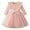 Pink, variant on Suilloe Toddler Girls Dresses Long Sleeve Gradient Mesh Tutu Dress Kids Girls Spring Summer Formal Birthday Gown Party Princess Dresses4 -5 Years