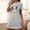 Gray, variant on Cxenplz Women's Halloween Nightgown Sleepwear Short Sleeves T Shirt Casual Print Sleepdress Summer Fall Fashion Loose Fit Nightshirts Dresses