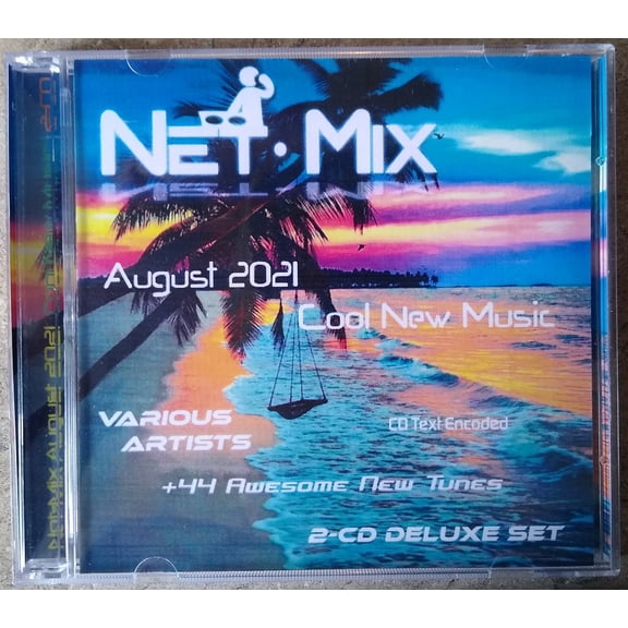 Net-Mix August 2021 Cool New Music 2-CD Deluxe Set Various Artists