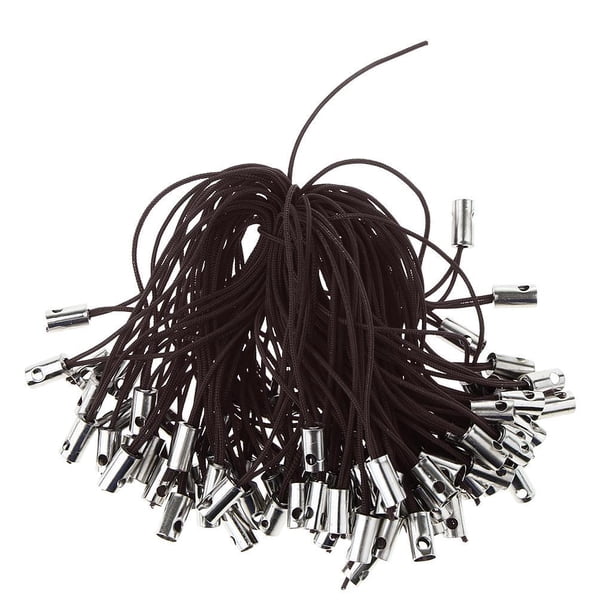 Cordones Trenzados Del Cordón Del Teléfono Celular 100pcs Correas Del Lazo de La Cuerda de Bricolaje , Café