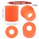 thumbnail image 2 of Funda de Botella de Agua de Silicona [1PCS] - Funda Protectora Antideslizante para Proteger Botellas de Agua de Rasguños - [Naranja - 3.2 IN], 2 of 7