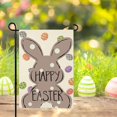 thumbnail image 2 of Rdsfhsp Easter Garden Flag 12x18 Inch Double Sided Happy Easter Bunny Flag Yard Flag Seasonal Holiday Home Outdoor Outside Decoration, 2 of 5