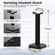 thumbnail image 5 of Audífonos Soporte para RGB con 3 puertos USB 2.0 Soporte para para PC para juegos (rosa), 5 of 5