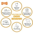 thumbnail image 6 of Nylabone Power Chew Femur Alternative Beef Flavor Wolf [New Dog Supplies, Dog Chew Toys, Nylabone, Dog Supplies] 1 count, 6 of 6