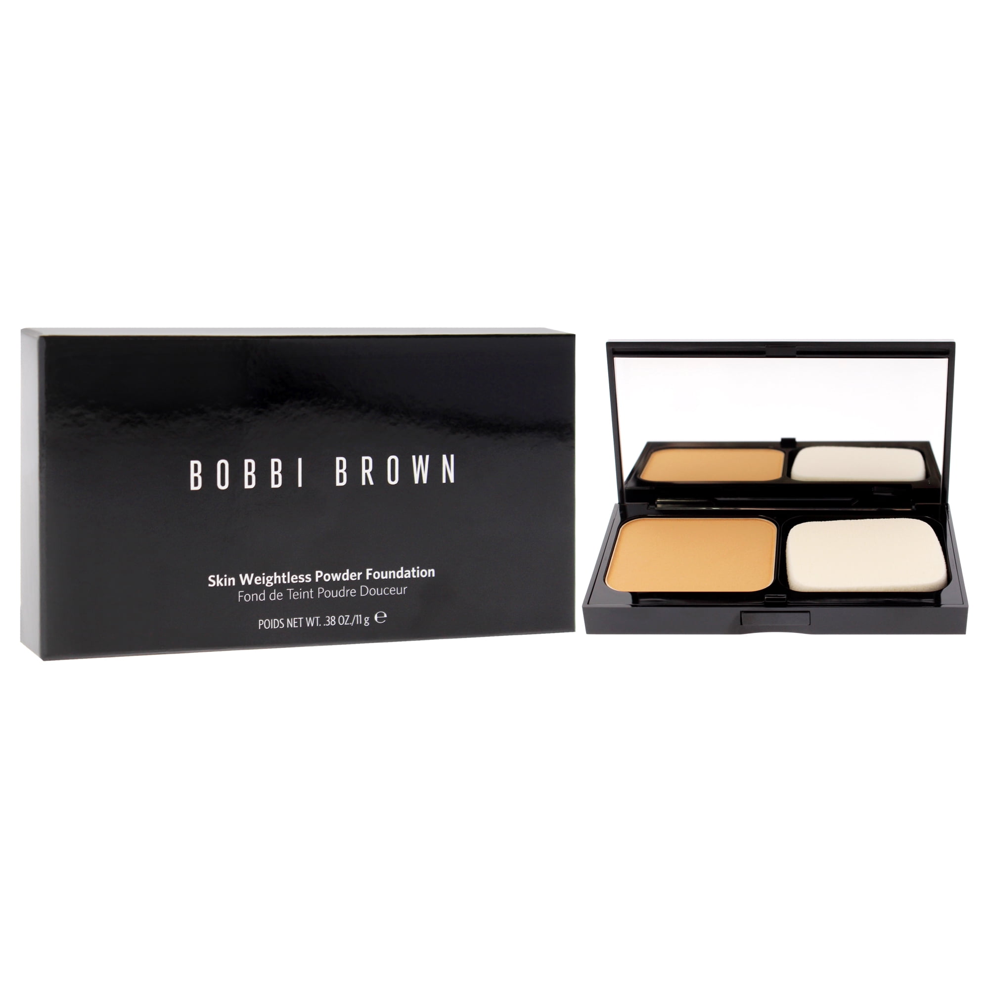 Bobbi Brown Skin Weightless Powder Foundation - W-056 Warm Natural , 0.38 oz Foundation