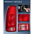 thumbnail image 5 of Nilight Taillight Assembly Compatible with 1988 1989 1990 1991 1992 1993 1994 1995 1996 1997 1998 1999 Chevy GMC C/K Suburban Blazer Tahoe Yukon 1999 2000 Cadillac Escalade, 5 of 6