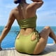 thumbnail image 3 of Trajes de Baño Mujer Conjunto de Bikini Tankini Con Cinta A Rayas Para Mujer, Elegante y Cómodo, Traje de Baño de Verano Para Playa, 3 of 8