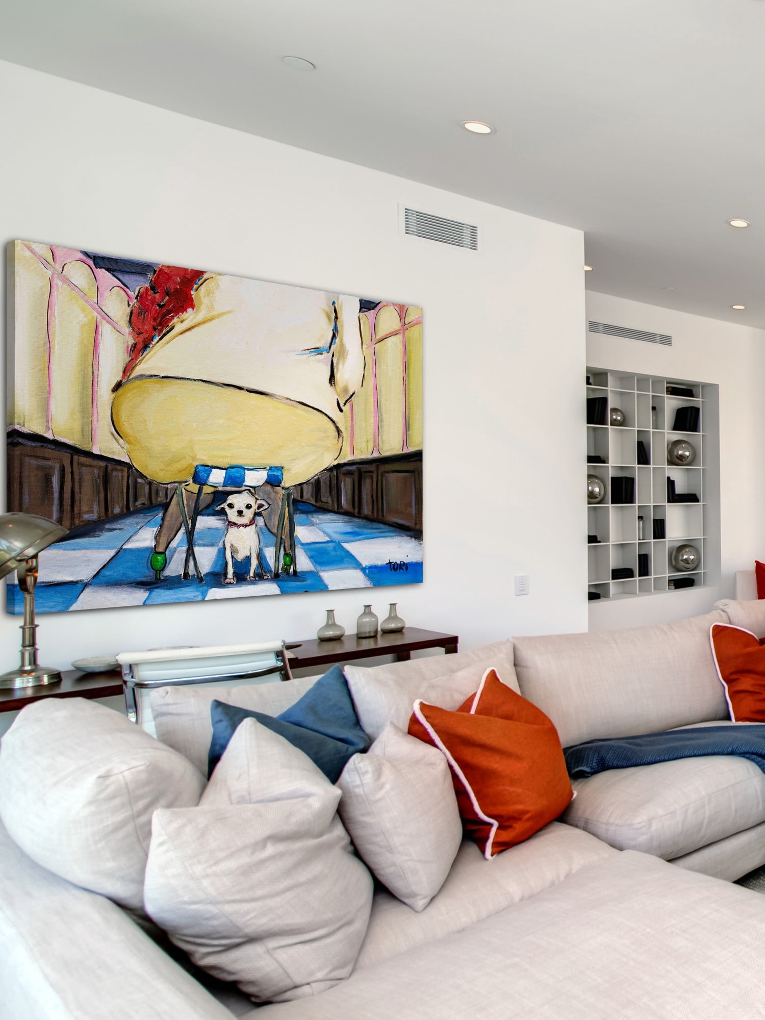 Marmont Hill Precarious by Tori Campisi Canvas Wall Art