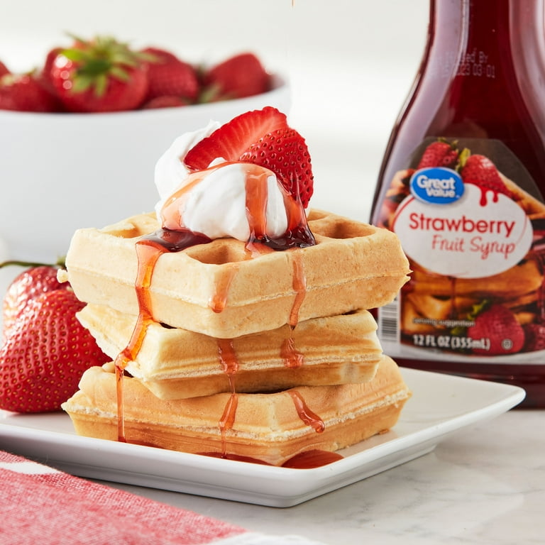 Great Value Strawberry Fruit Syrup, 12 fl oz