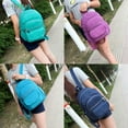 thumbnail image 3 of BadPiggies Waterproof Nylon Travel Backpacks Casual Shoulder Bag Lightweight Small Daypack for Women, Sky Blue, 3 of 9