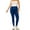 Mid Navy, variant on Women's Plus Size Microfiber Full Length Leggings