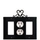 thumbnail image 1 of Cubierta GFI Corazón Village Wrought Iron EGOG-51, 1 of 1
